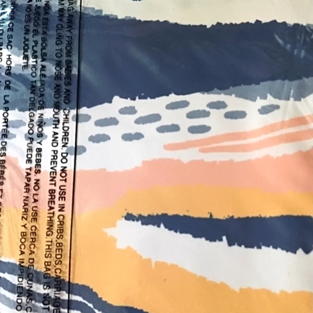 NIP Pair Of Abstract Patterned Curtain Valance Set 50